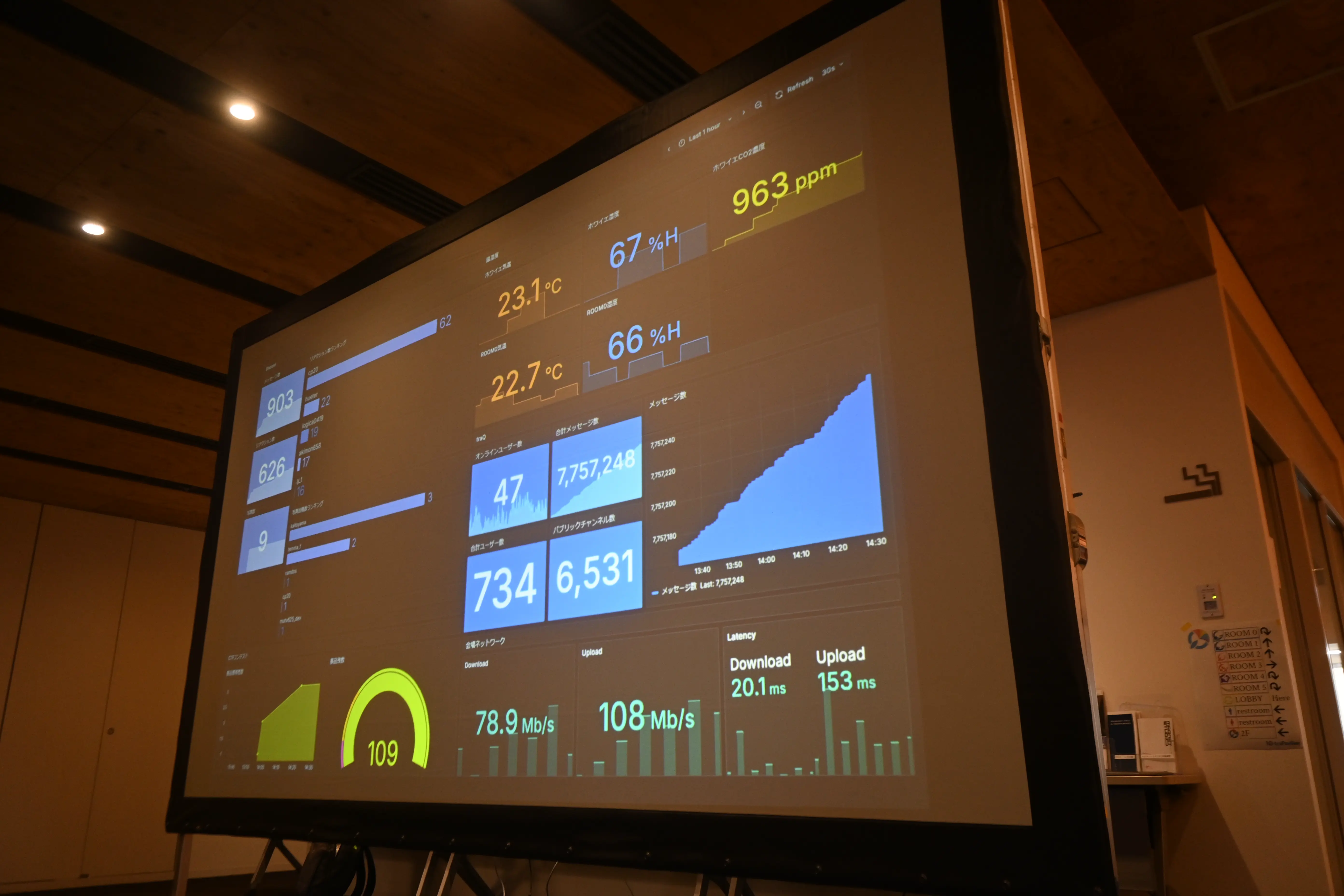 traPavilionでの展示の様子3